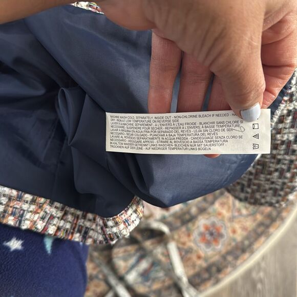 FRENCH DRESSING JEANS MULTICOLOR BLAZER SIZE M - Picture 7 of 9